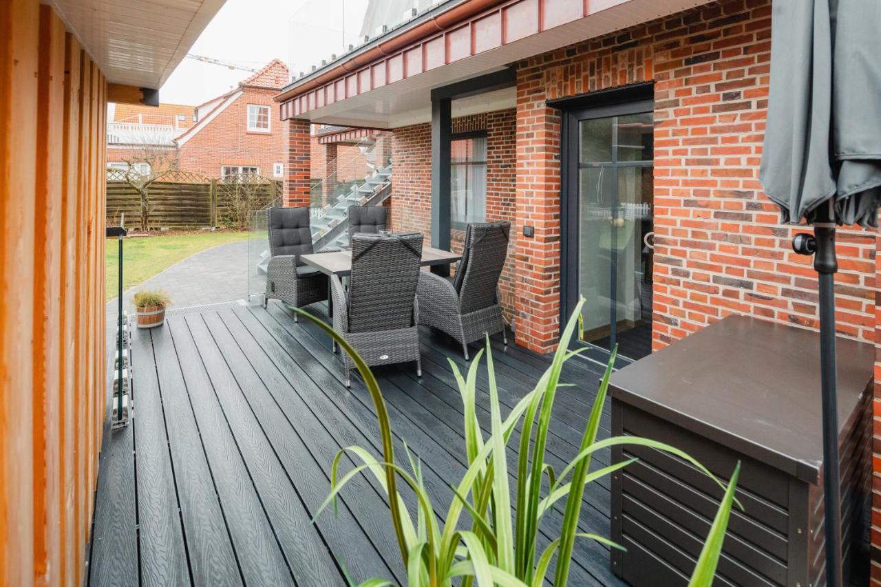 Winkelschiffchen IV Mit Sauna Juist Exteriér fotografie