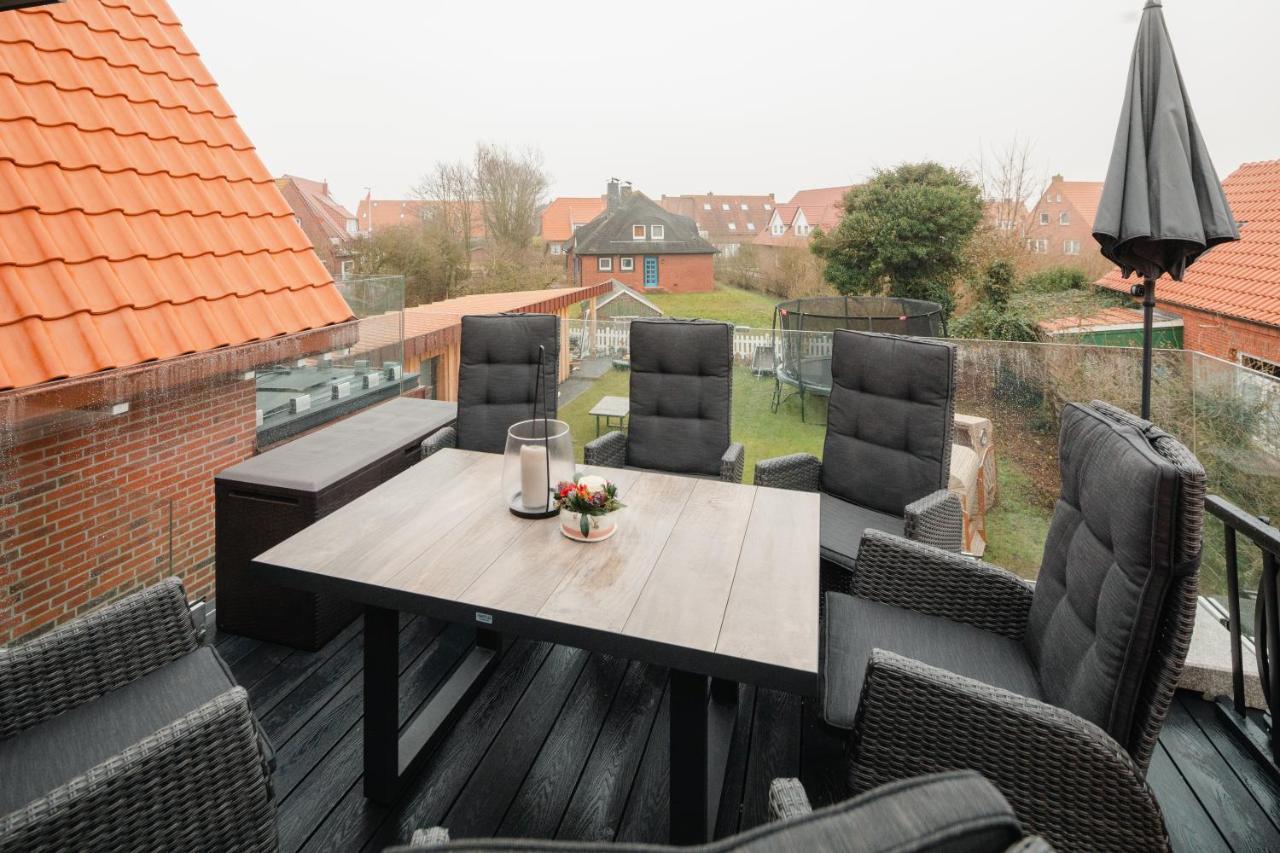 Winkelschiffchen IV Mit Sauna Juist Exteriér fotografie